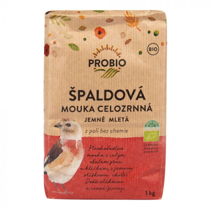 BIO Spelt Wholemeal Fine Flour - Probio