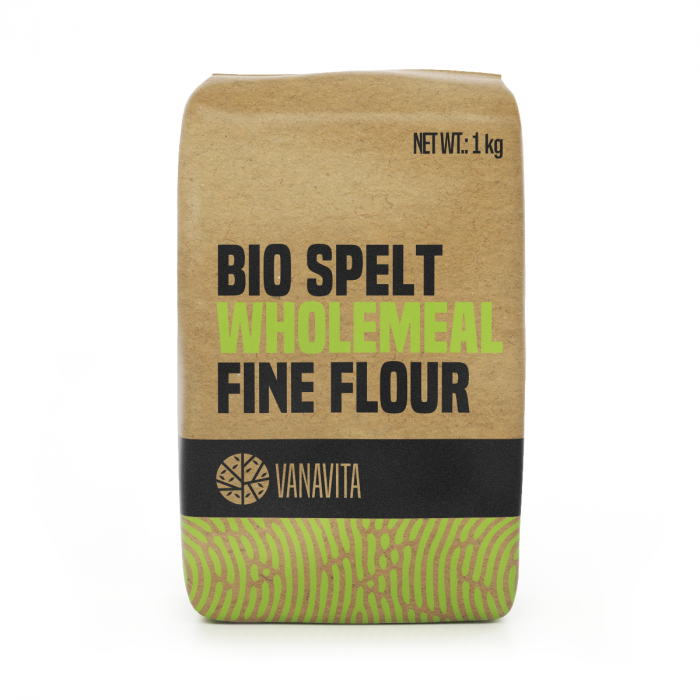 BIO Fine Wholemeal Spelt Flour - VanaVita