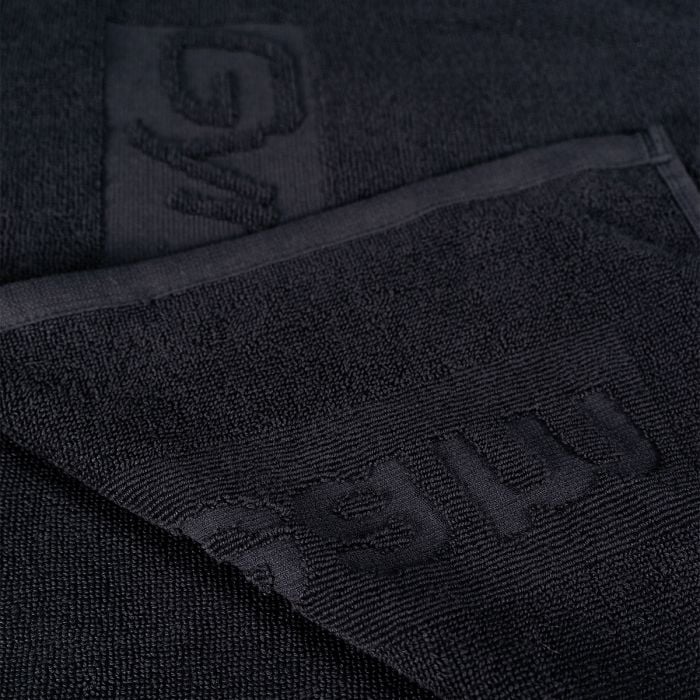Black fitness towel - GymBeam single_variant