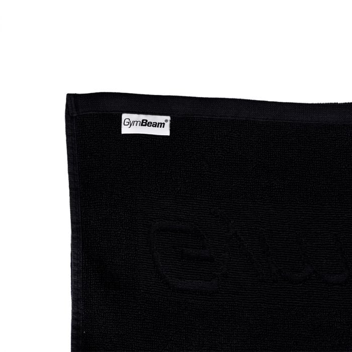Black fitness towel - GymBeam single_variant