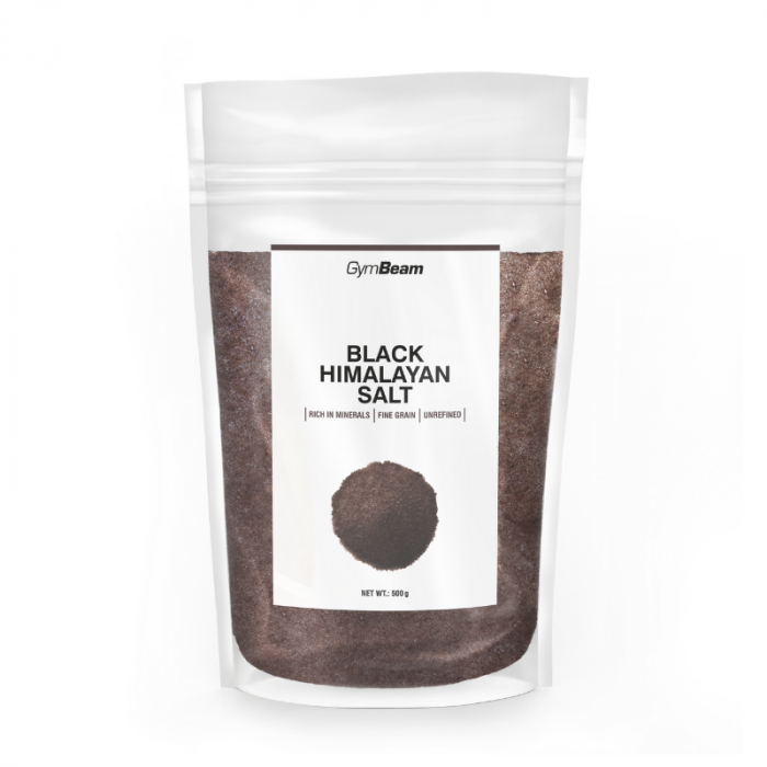 Black Himalayan Salt - Fine - GymBeam