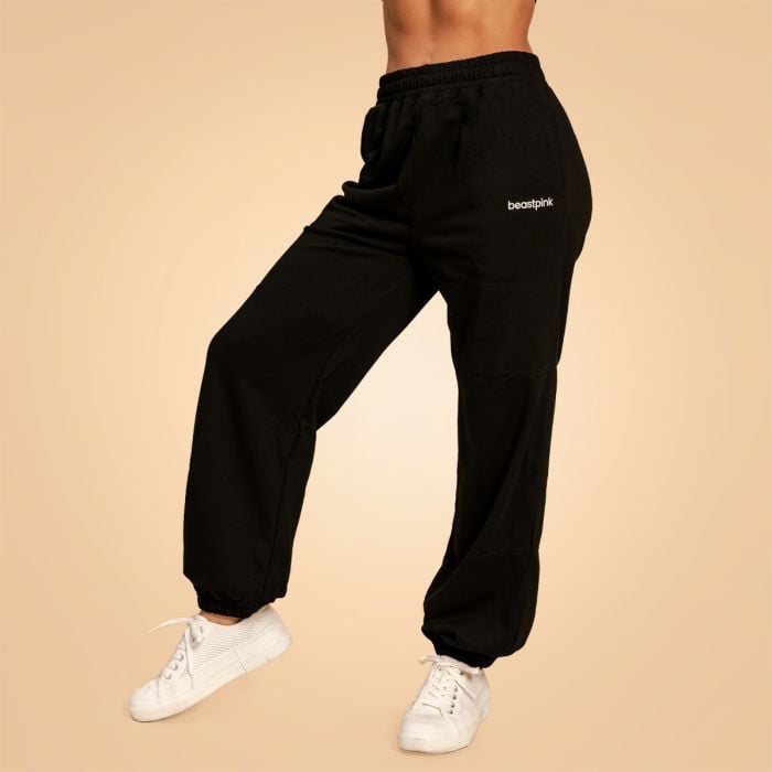 Women‘s Bliss Joggers Black - BeastPink L