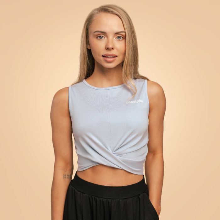 Women‘s Breeze Cropped Top Dove - BeastPink XL