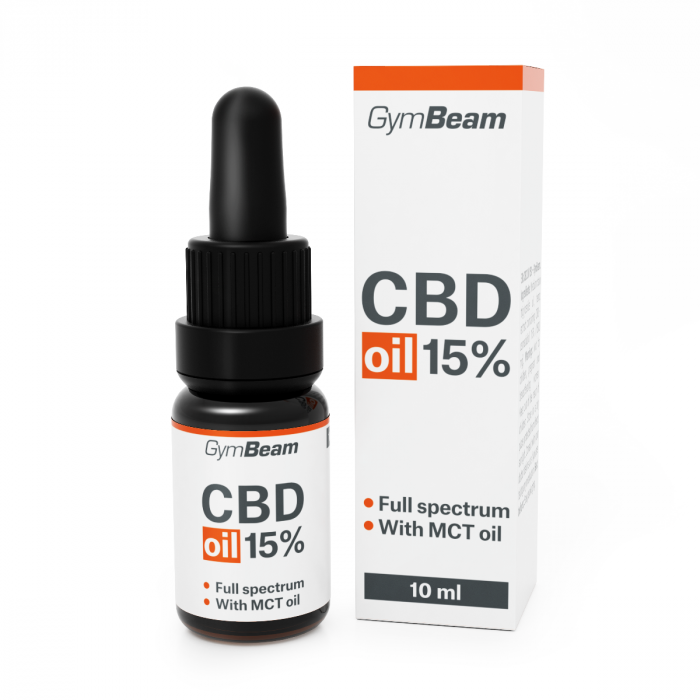 15% CBD oil 10 ml - GymBeam 10 ml