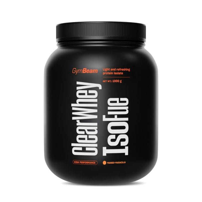 Clear Whey IsoFue - GymBeam 1000 g - mango maracuja