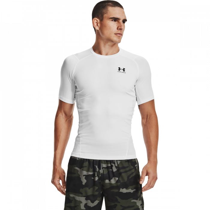 Compression T-shirt HG Armour Comp SS White - Under Armour