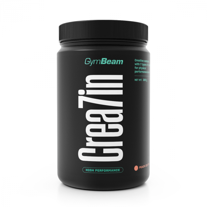 Creatine Crea7in - GymBeam 600 g - peach ice tea