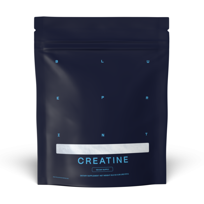 Creatine Monohydrate - Blueprint by Bryan Johnson 439 g - unflavored
