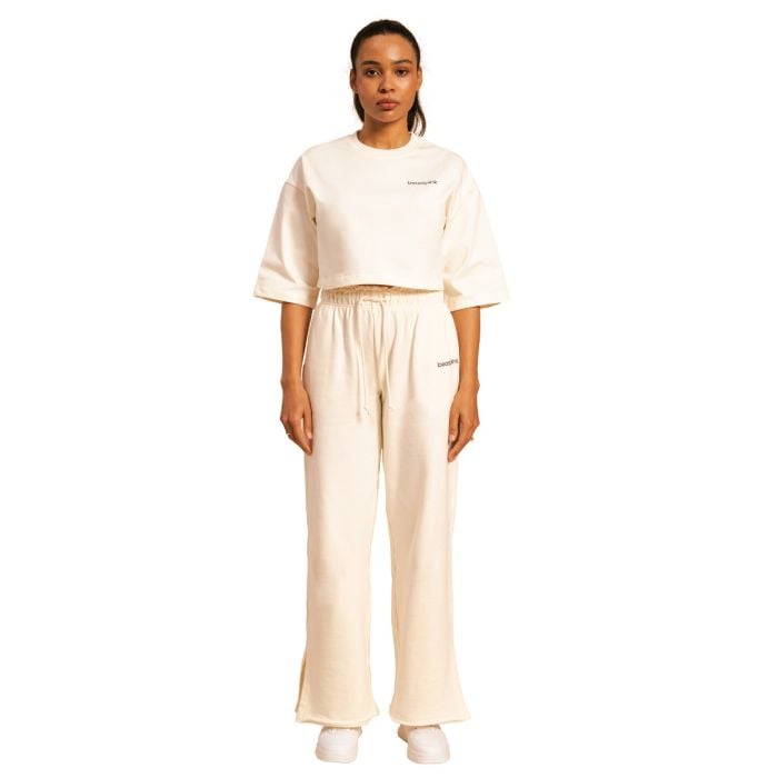 Ženska majica Cropped Serenity Ivory - BeastPink XL