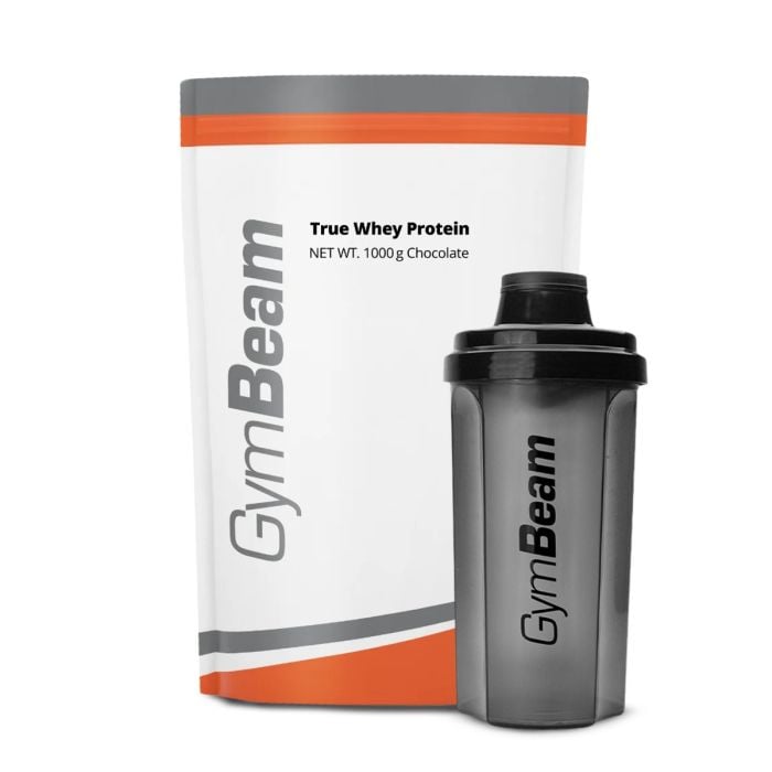 Protein True Whey - GymBeam 2500 g - chocolate - 00