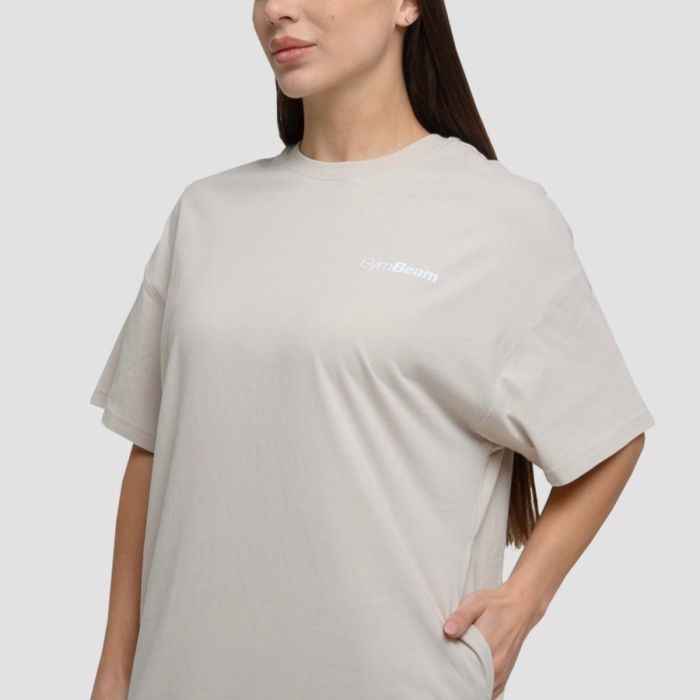 Women‘s Agile T-Shirt Dress Desert - GymBeam XL