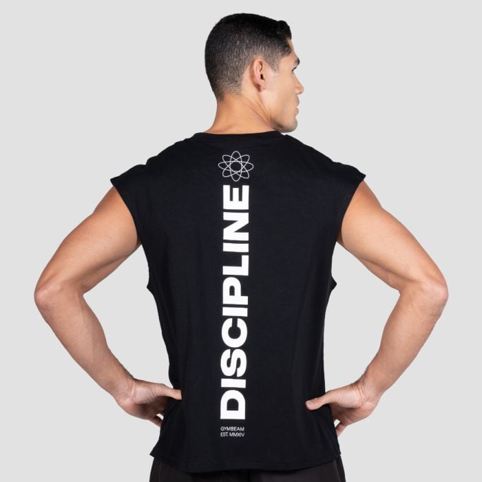 Discipline Tanktop Black - GymBeam XXL