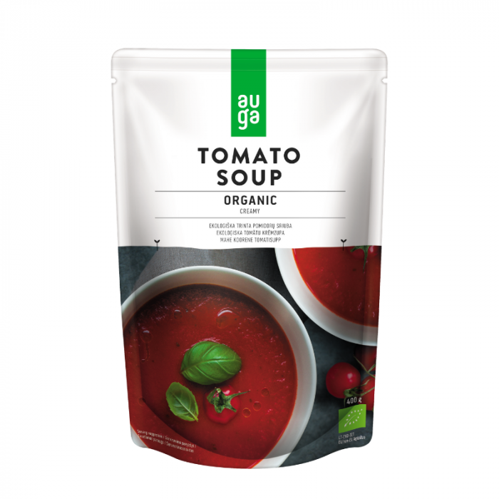 Creamy tomato soup - Auga 