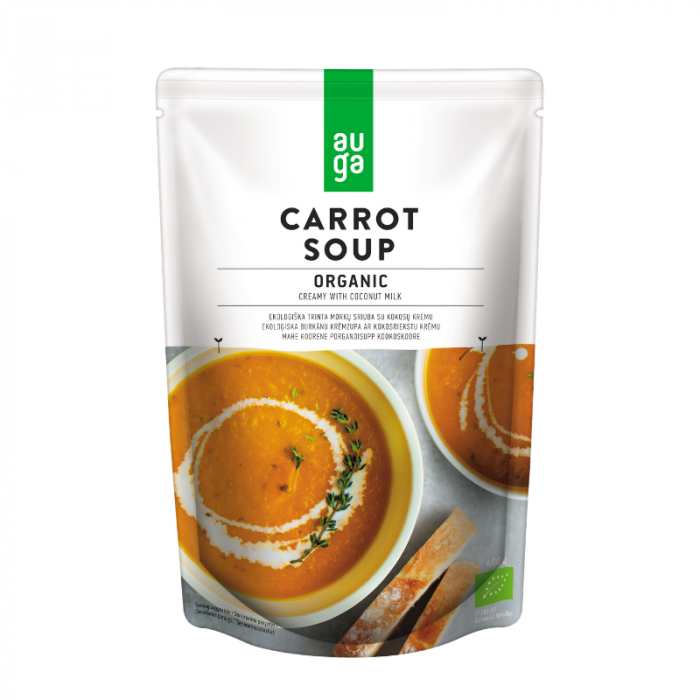 Creamy carrot soup - Auga