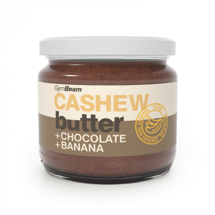 Cashew butter with chocolate and banana - GymBeam