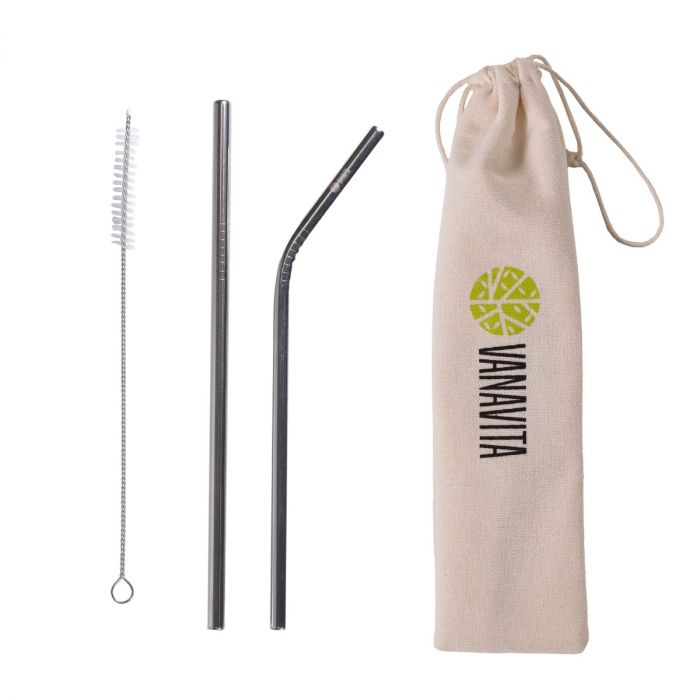 Stainless Steel Straws - VanaVita single_variant