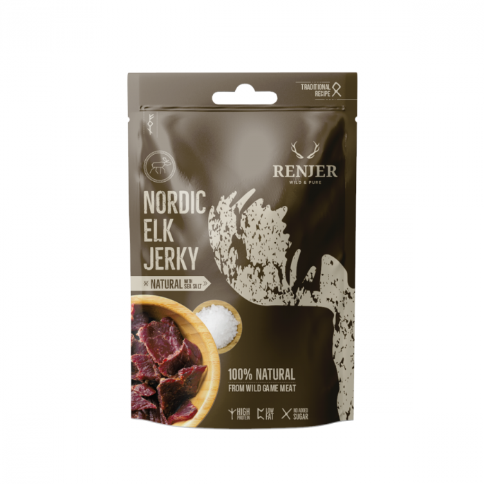 Dried elk meat Elk Jerky - Renjer
