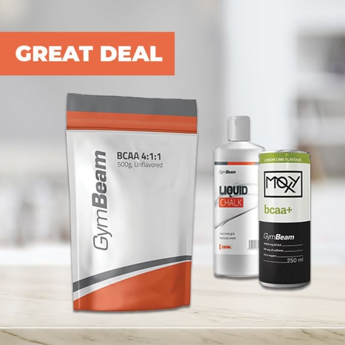 Bcaa 4:1:1 Instant - GymBeam + gift 500 g - orange