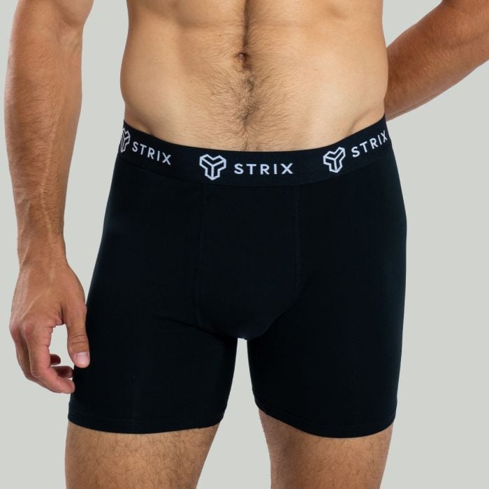Men‘s Essential Boxers 2Pack Black - STRIX XL
