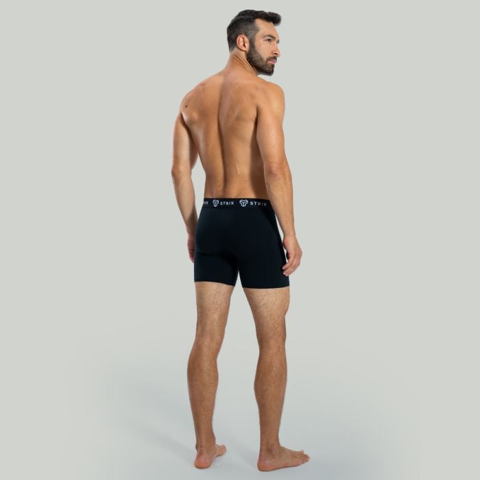 Men‘s Essential Boxers 2Pack Black - STRIX XL