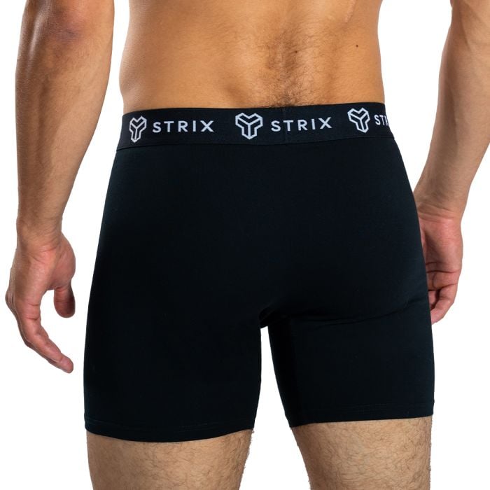 Men‘s Essential Boxers 2Pack Black - STRIX XL