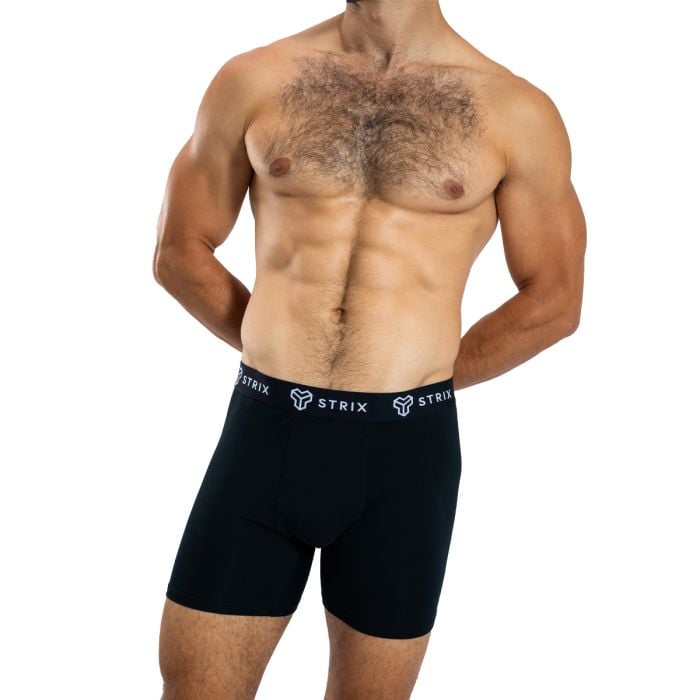 Men‘s Essential Boxers 2Pack Black - STRIX XL