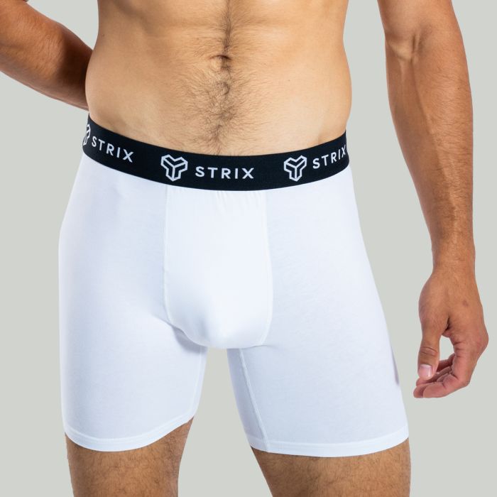 Men‘s Essential Boxers 2Pack White - STRIX XL