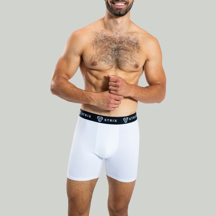 Men‘s Essential Boxers 2Pack White - STRIX XL