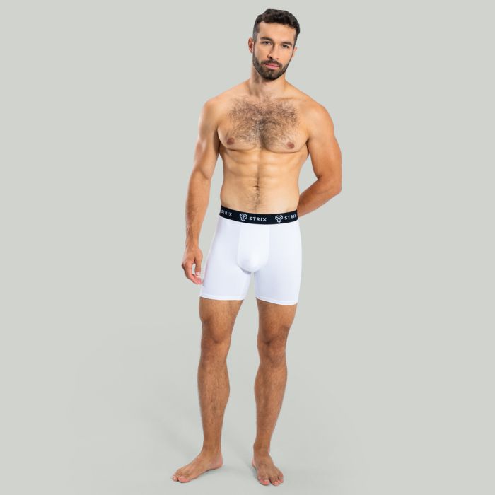 Men‘s Essential Boxers 2Pack White - STRIX XL