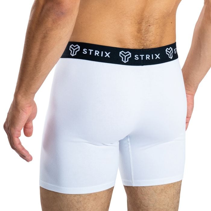 Men‘s Essential Boxers 2Pack White - STRIX XL