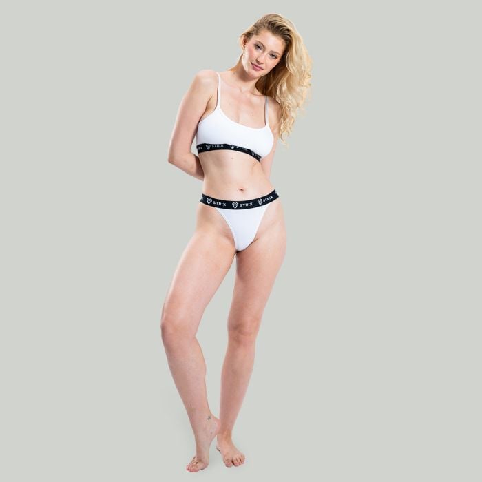 Essential Thongs 2Pack White - STRIX M