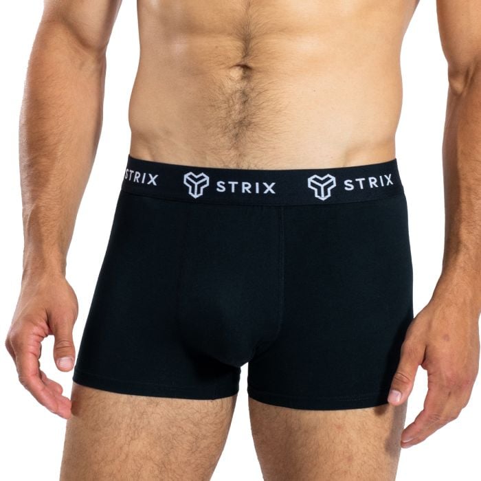Men‘s Essential Trunks 2Pack Black - STRIX XXXL