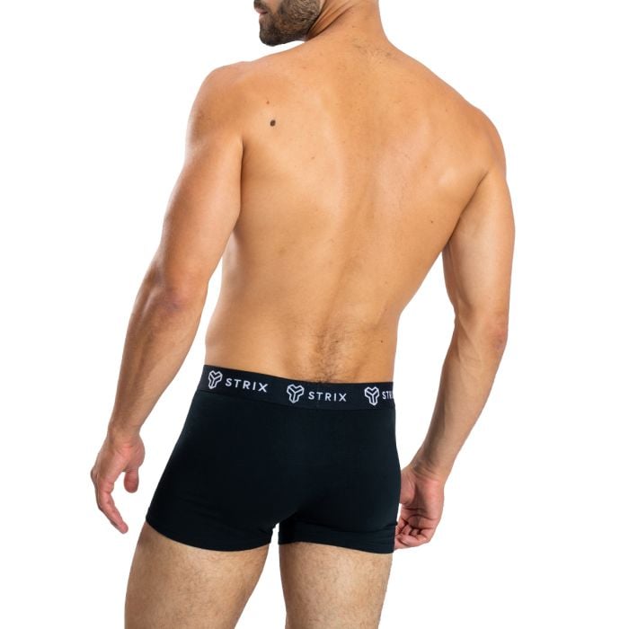 Men‘s Essential Trunks 2Pack Black - STRIX XXXL