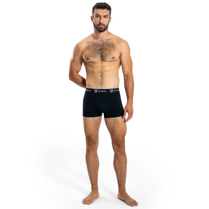 Men‘s Essential Trunks 2Pack Black - STRIX XXXL