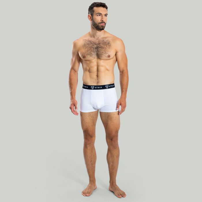Men‘s Essential Trunks 2Pack White - STRIX L