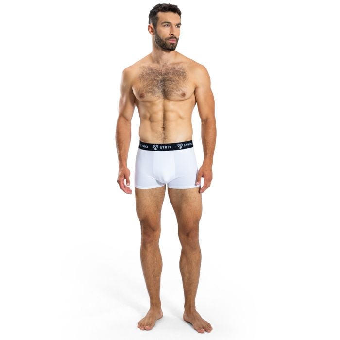 Men‘s Essential Trunks 2Pack White - STRIX L