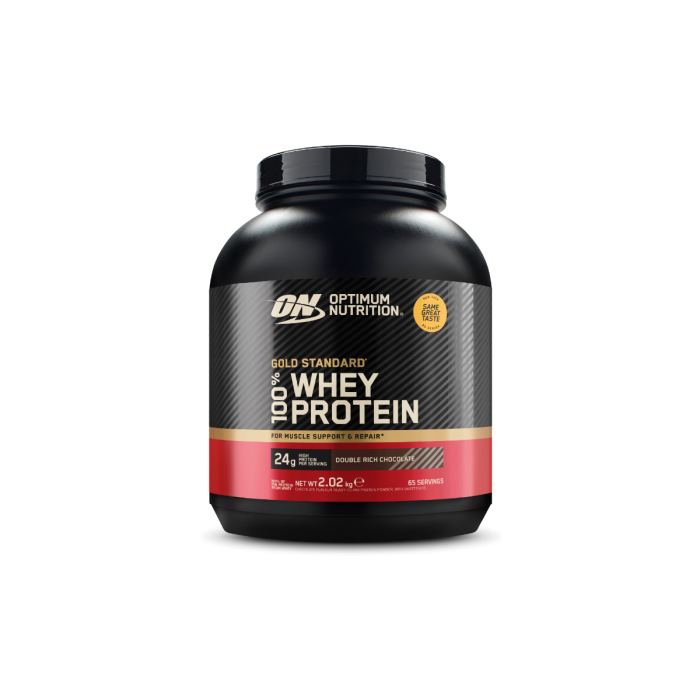 100% Whey Gold Standard - Optimum Nutrition 4540 g - double rich chocolate