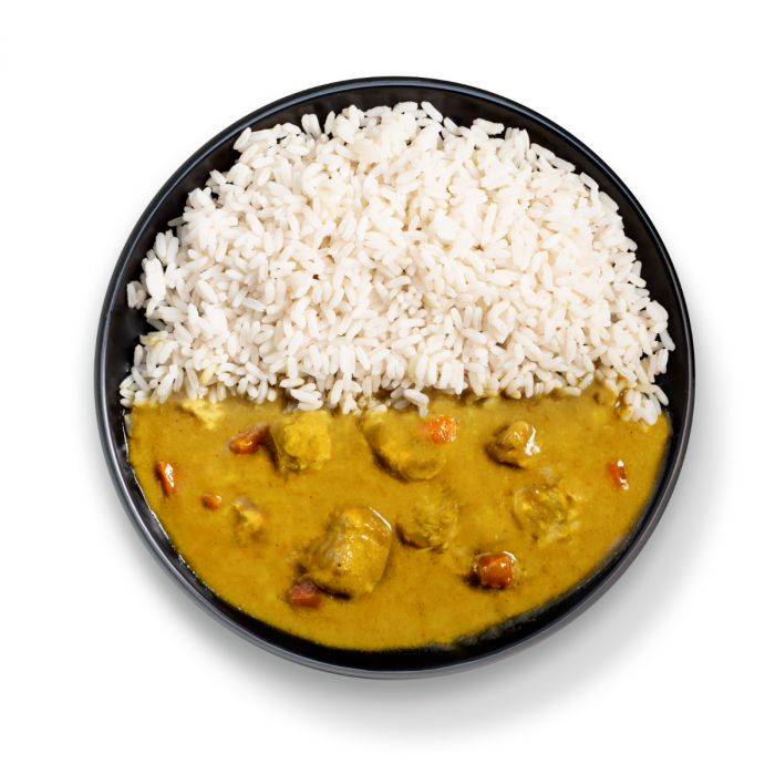 FIT Ready to Eat Chicken Curry with Rice - GymBeam 420 g