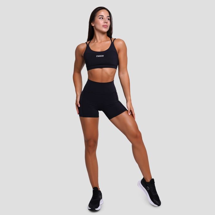 FIT Sports Bra Black - GymBeam L