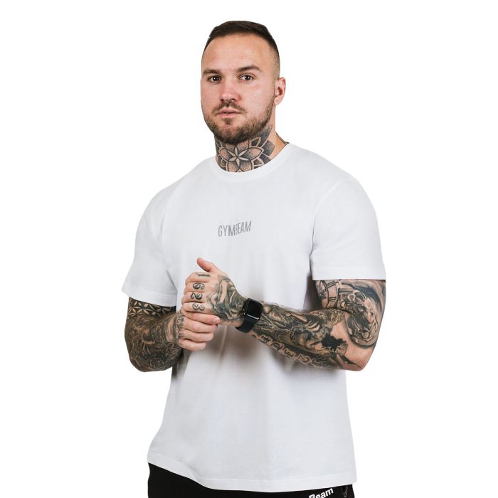FIT T-Shirt White - GymBeam L