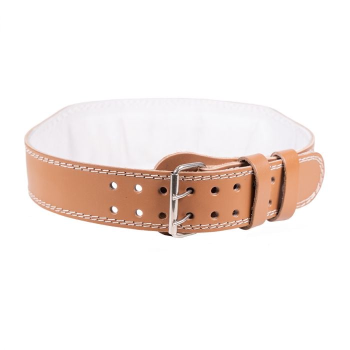 Full Leather Fitness Belt Brown - GymBeam M