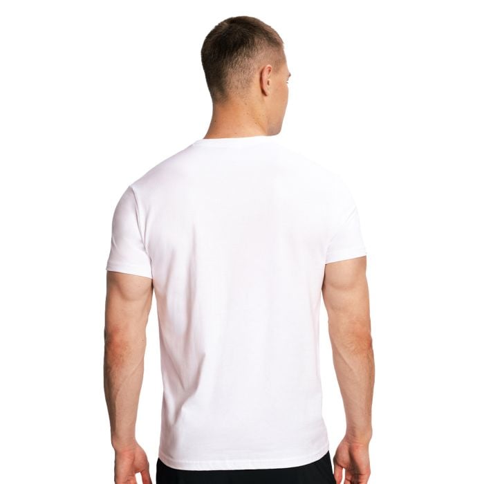 Fitness T-Shirt White - GymBeam XL
