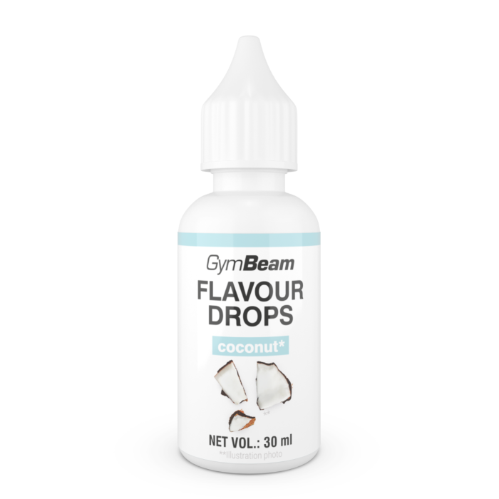 Flavour Drops - GymBeam 30 ml - coconut