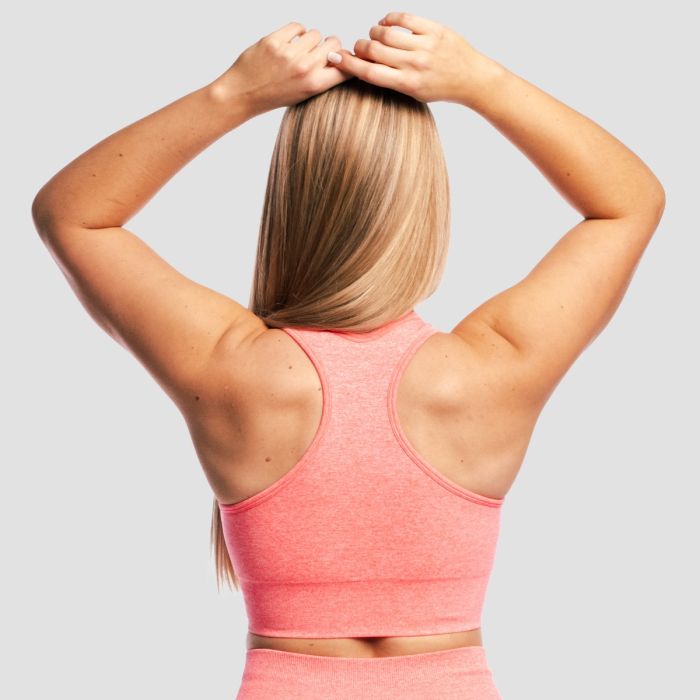 FLO Sports Bra Coral - GymBeam S