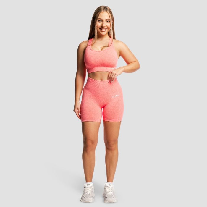 FLO Sports Bra Coral - GymBeam S