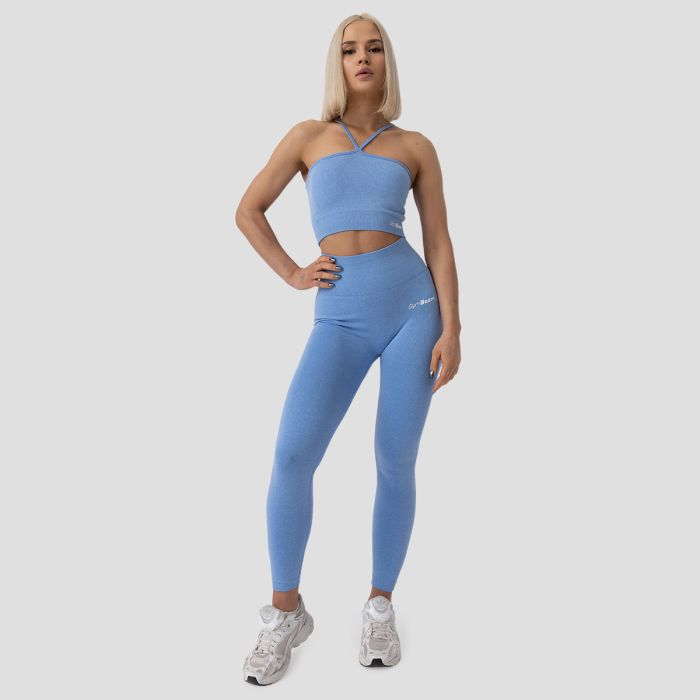 Sportski halter top FLO Blue - GymBeam XL