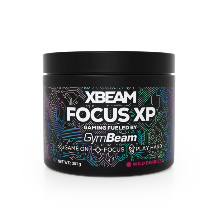 XBEAM Focus XP - GymBeam 351 g - wild berries