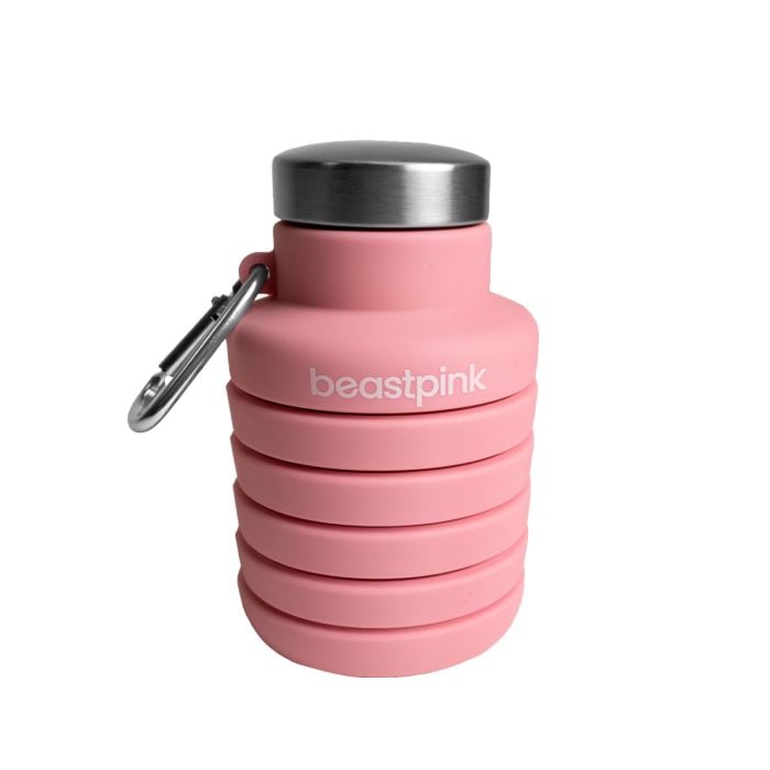 Collapsible Water Bottle Pink 500 ml - BeastPink single_variant