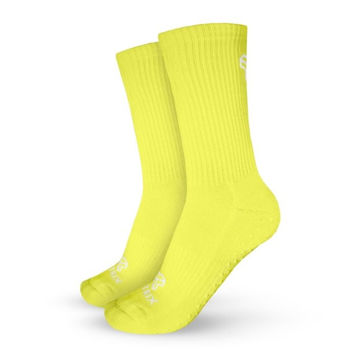 Functional Crew Socks Chartreuse - STRIX XL