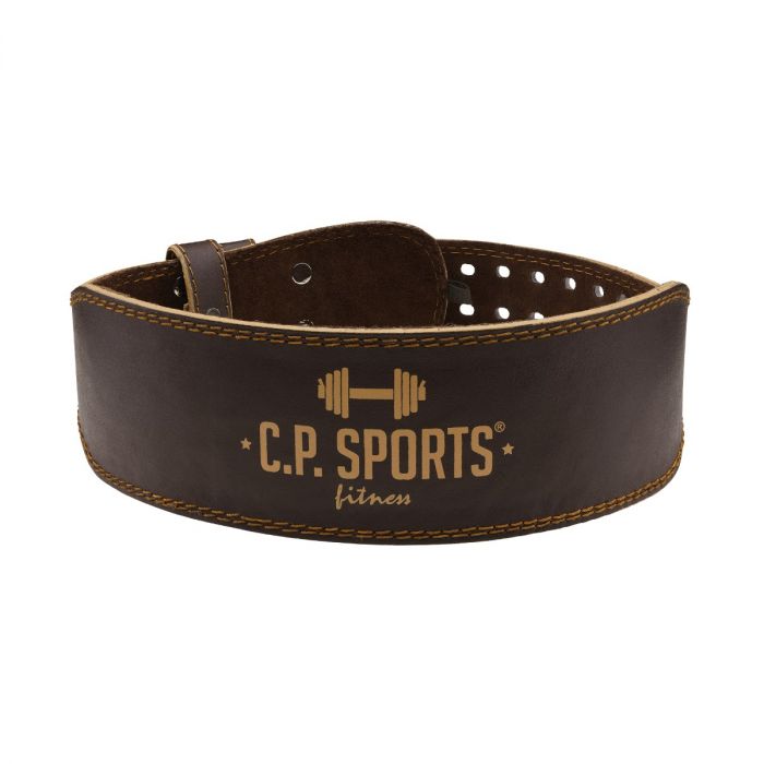 Fitness Belt Leather Brown - C.P. Sports